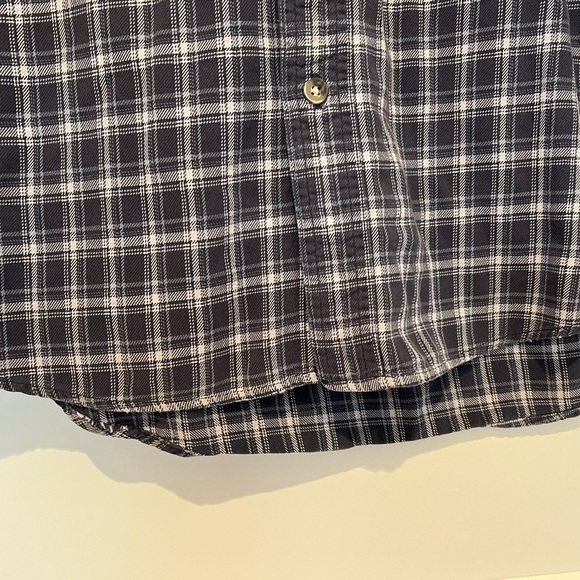 Carhartt Men's Plaid Weathered Fall 2009 Cotton Button Down / Large - Picture 6 of 10